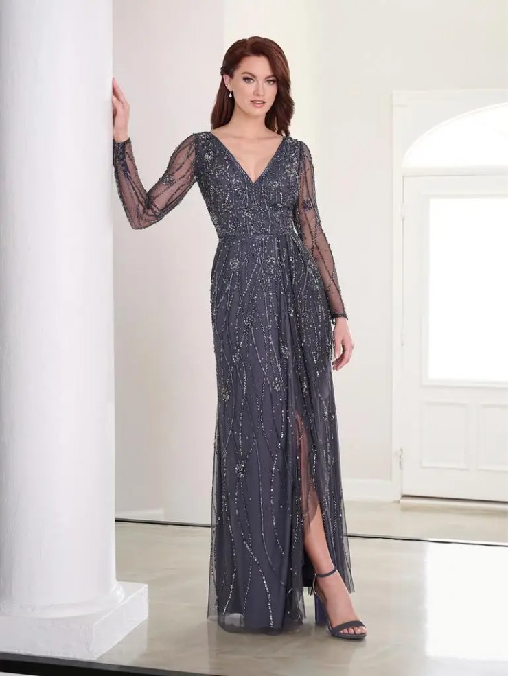 Adrianna Papell Platinum Mother of Bride and Mother of the