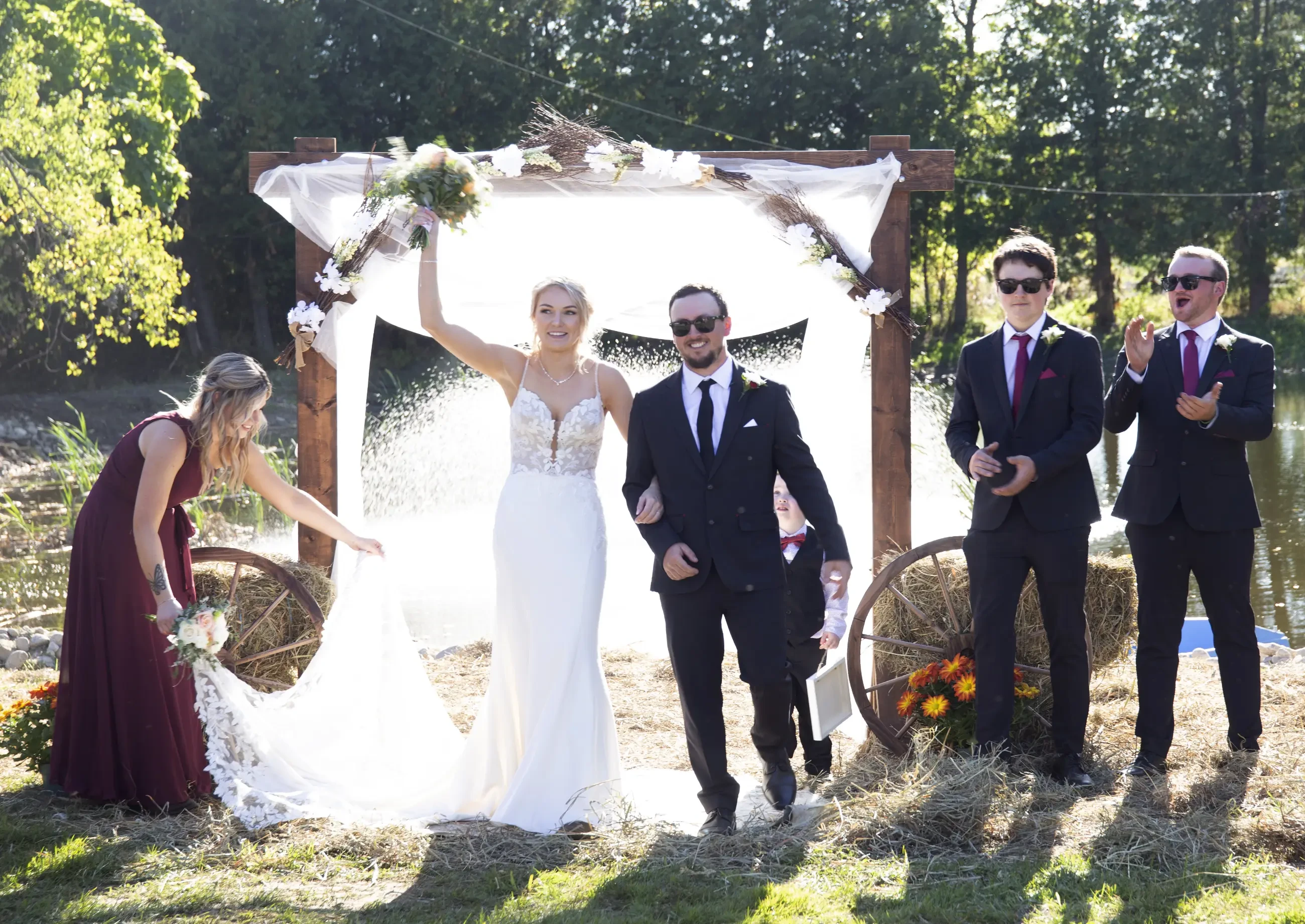 Alesha and Tristan. Mobile Image