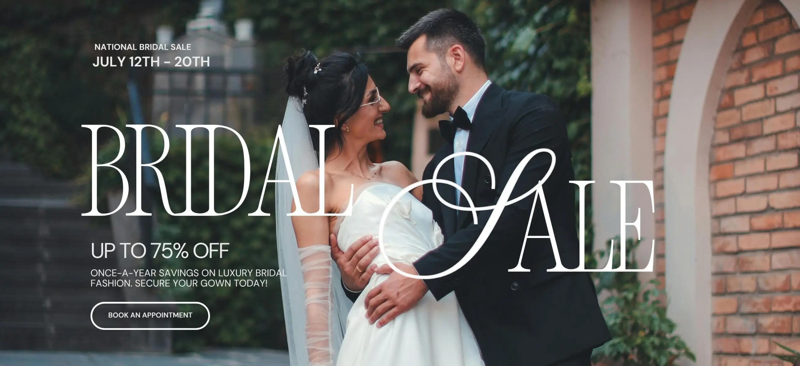 National Bridal Sale Desktop