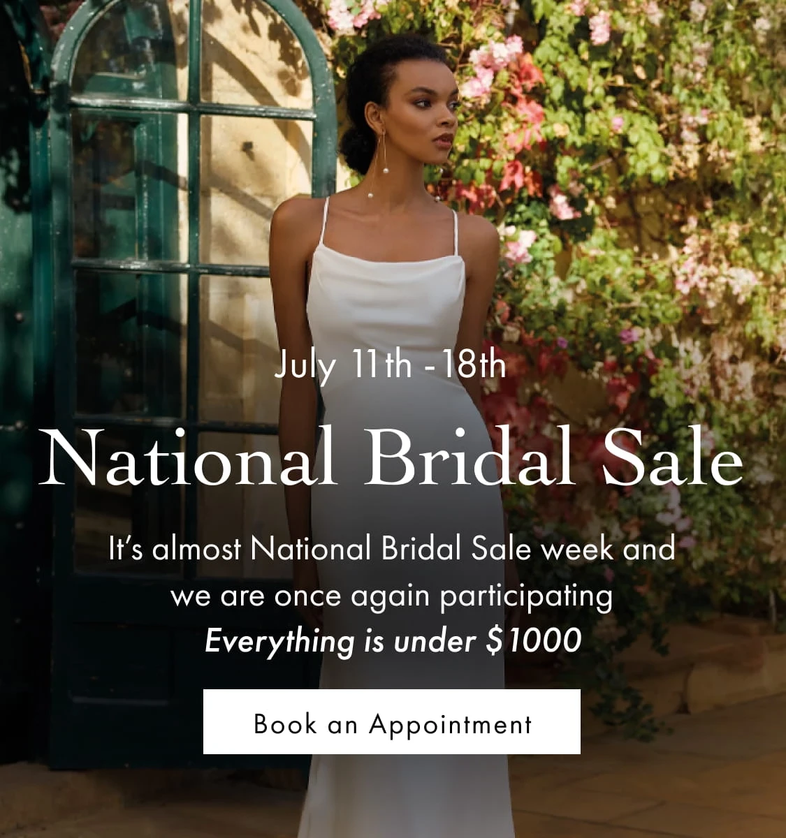 National Bridal Sale Mobile Banner