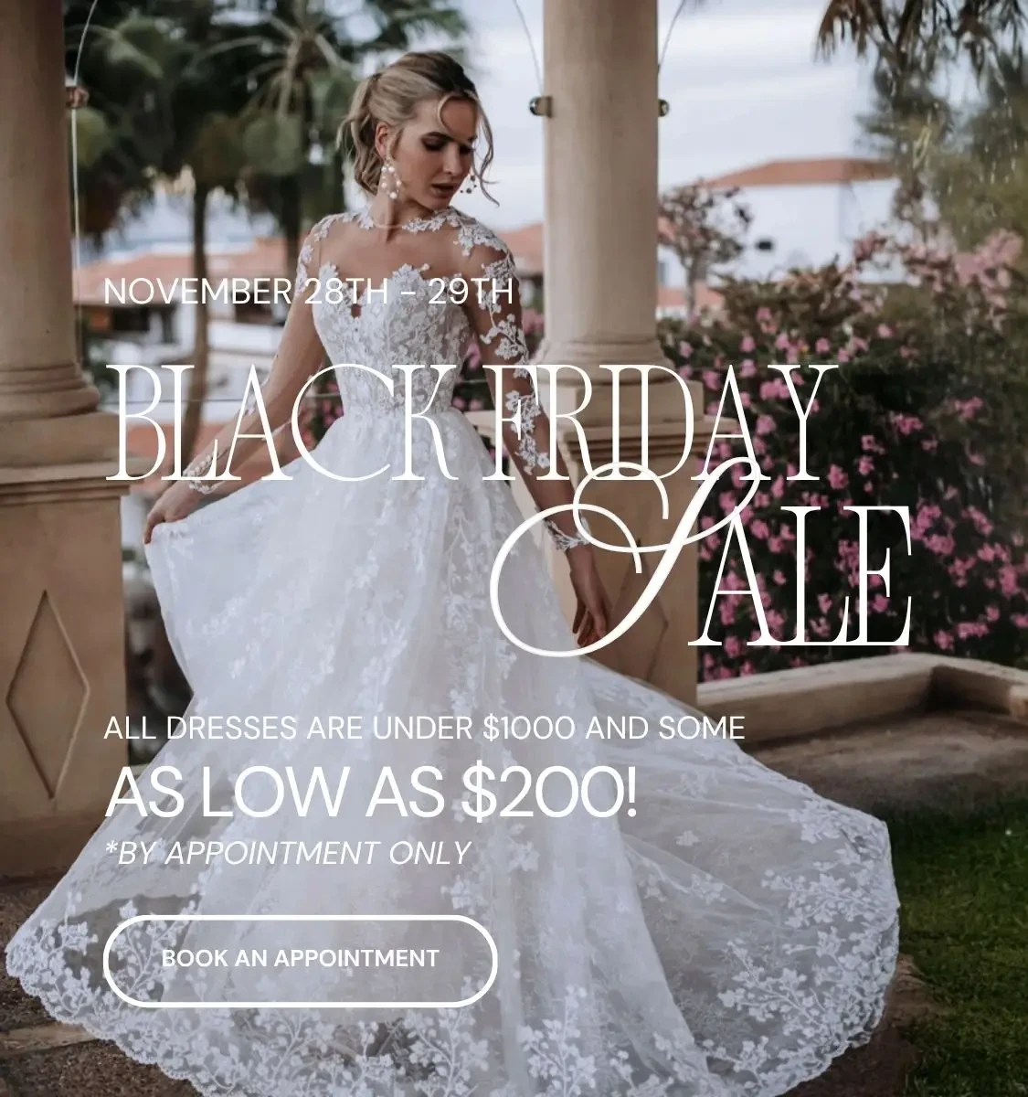 Limestone & Lace Black Friday Sale Mobile